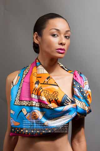silk scarf